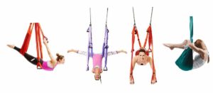 yoga trapeze exercises poses upper lower popular body