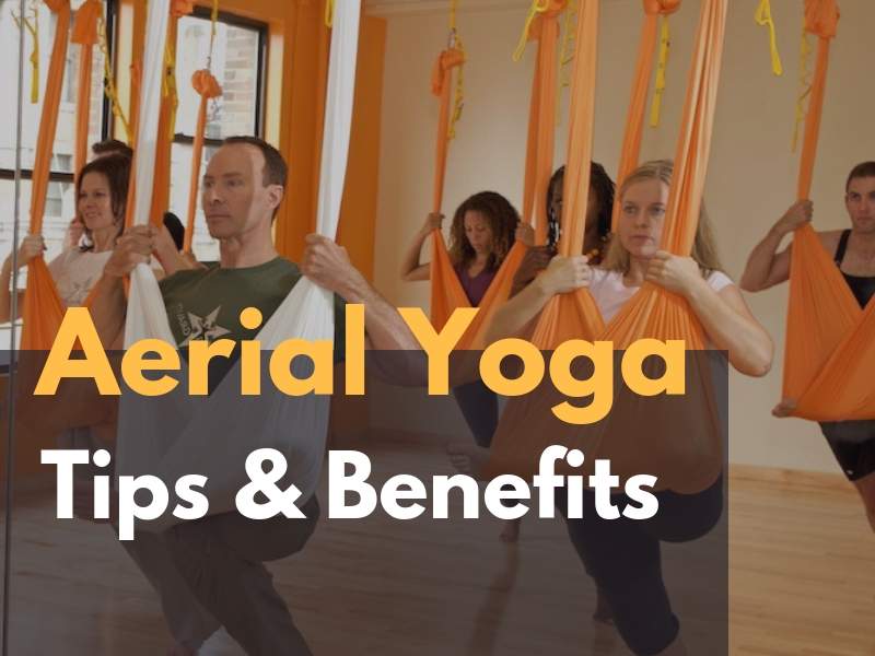 3 Simple Aerial Yoga Poses and It’s Benefits